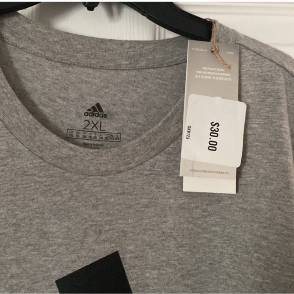 Men’s Adidas Gray Sweatshirt - Picture 2 of 2